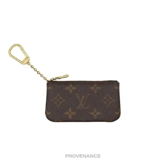 🔴 Louis Vuitton Key Pouch Cles -Monogram